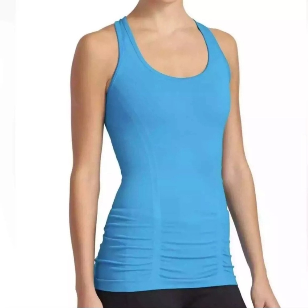 Athleta fastest track seamless tank top women’s size XS blue